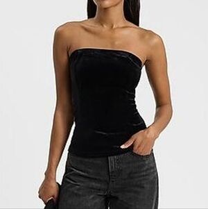 Express Velvet Tube Top